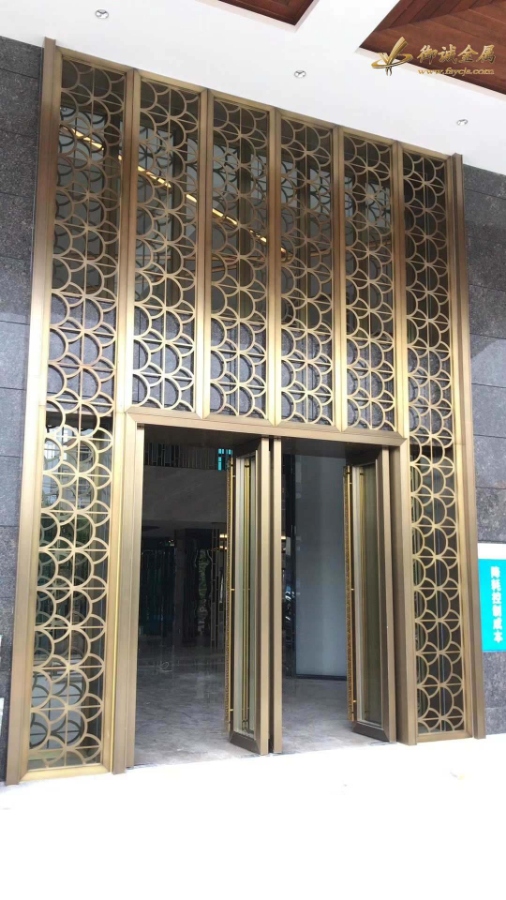 不銹鋼屏風(fēng)實(shí)例