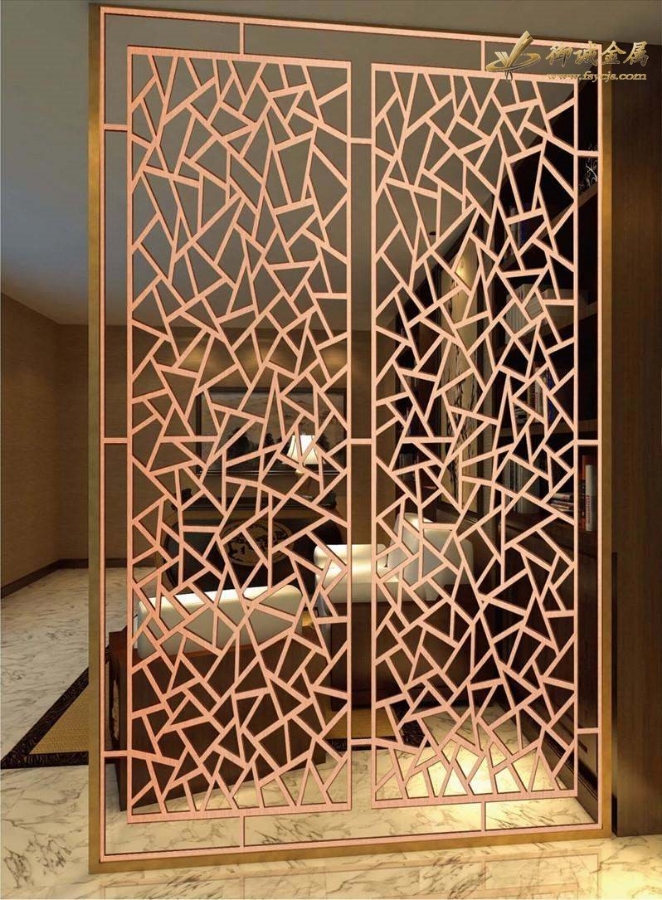 不銹鋼屏風(fēng)實例