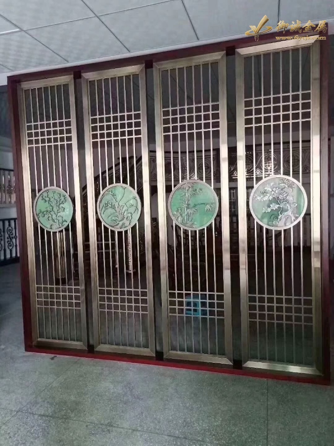 不銹鋼屏風(fēng)實例